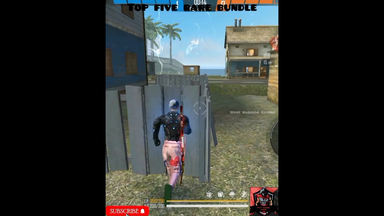 Top five rare bundle in Free fire 