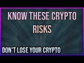 Crypto Market Risks To Know