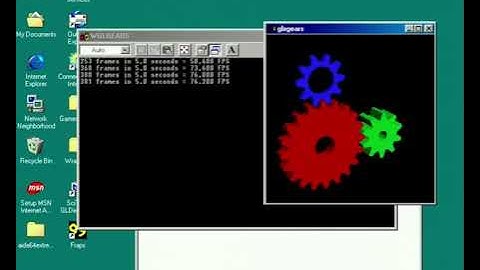 OpenGL Wrapper Race: GLDirect 1.00 (No voiceover)