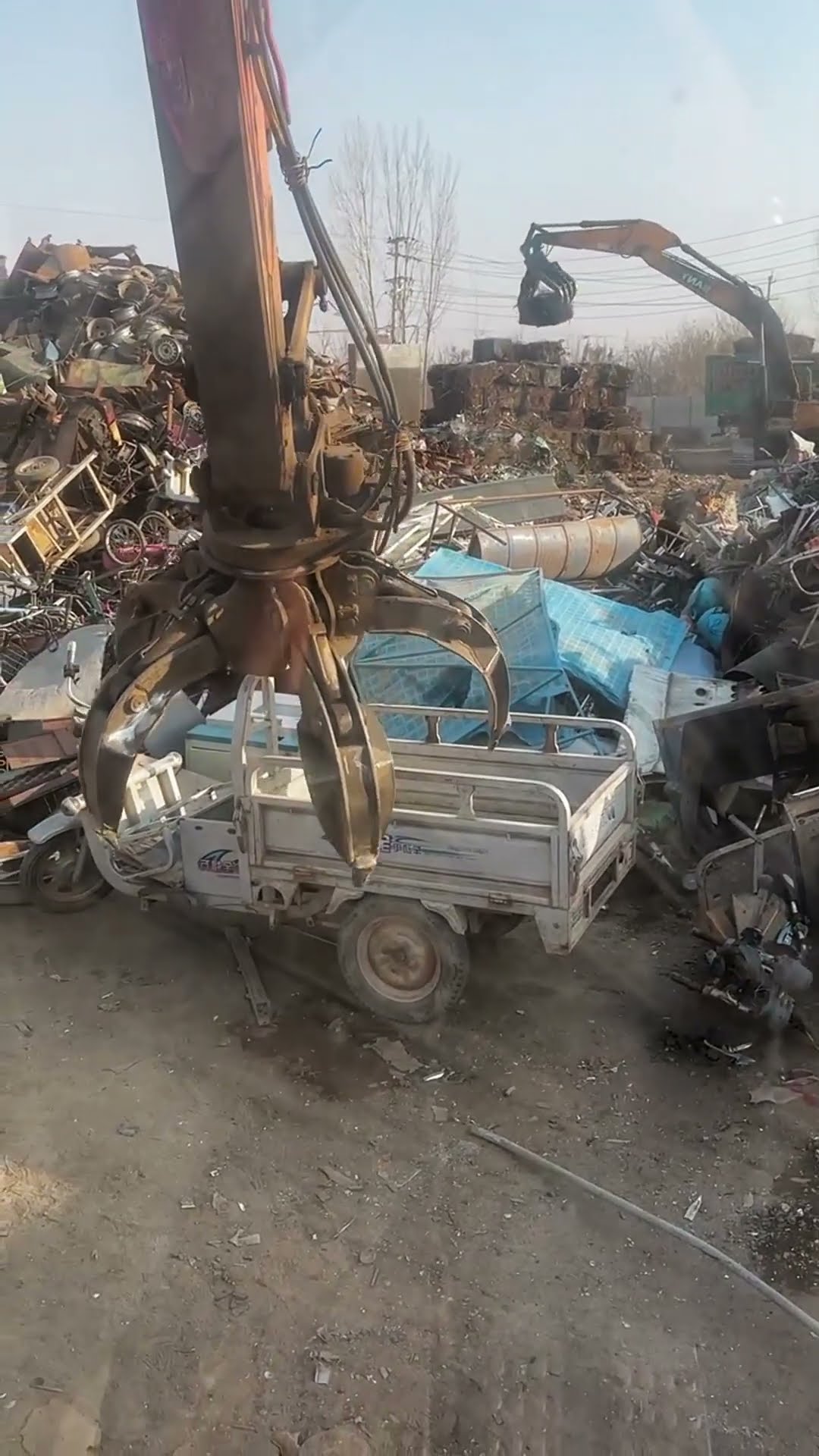 Recycling process of renewable resources- Good tools and machinery make work easy