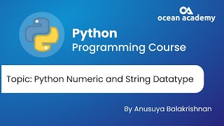 Python Numeric and String Datatypes in Tamil