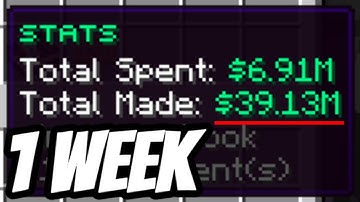 How I made $39 million on the Donut SMP! (NO Farms)