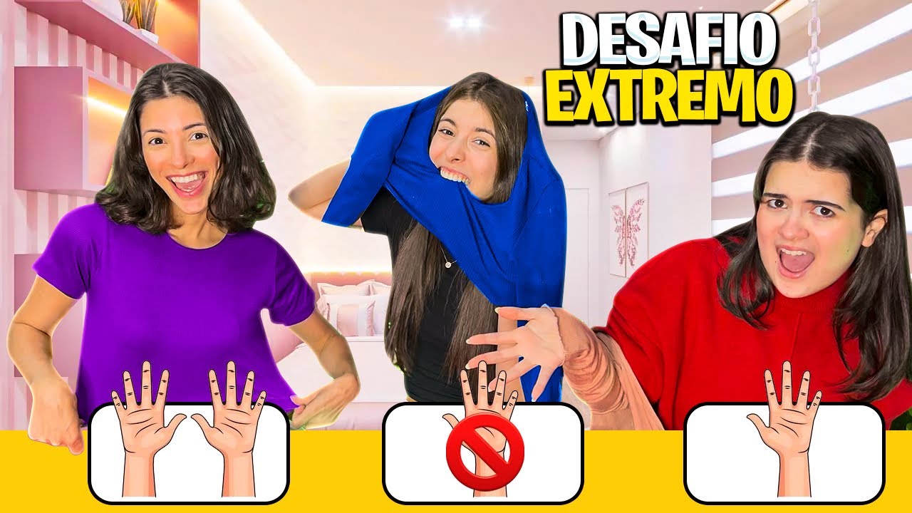 SEM AS MÃOS X UMA MÃO X DUAS MÃOS!! 