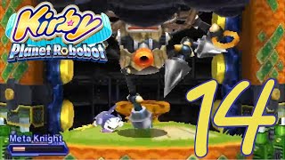 Fire Plays Kirby Planet Robobot - 14 Clanky Woods 2.0 Boss Fight