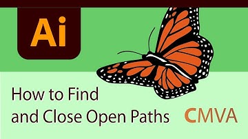 Adobe Illustrator Tutorial 15: How to Find and Close Open Paths