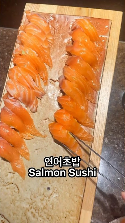 What I Ate at a Sushi Buffet in Korea 🍣🇰🇷 #korea #southkorea #seoul #koreanfood
