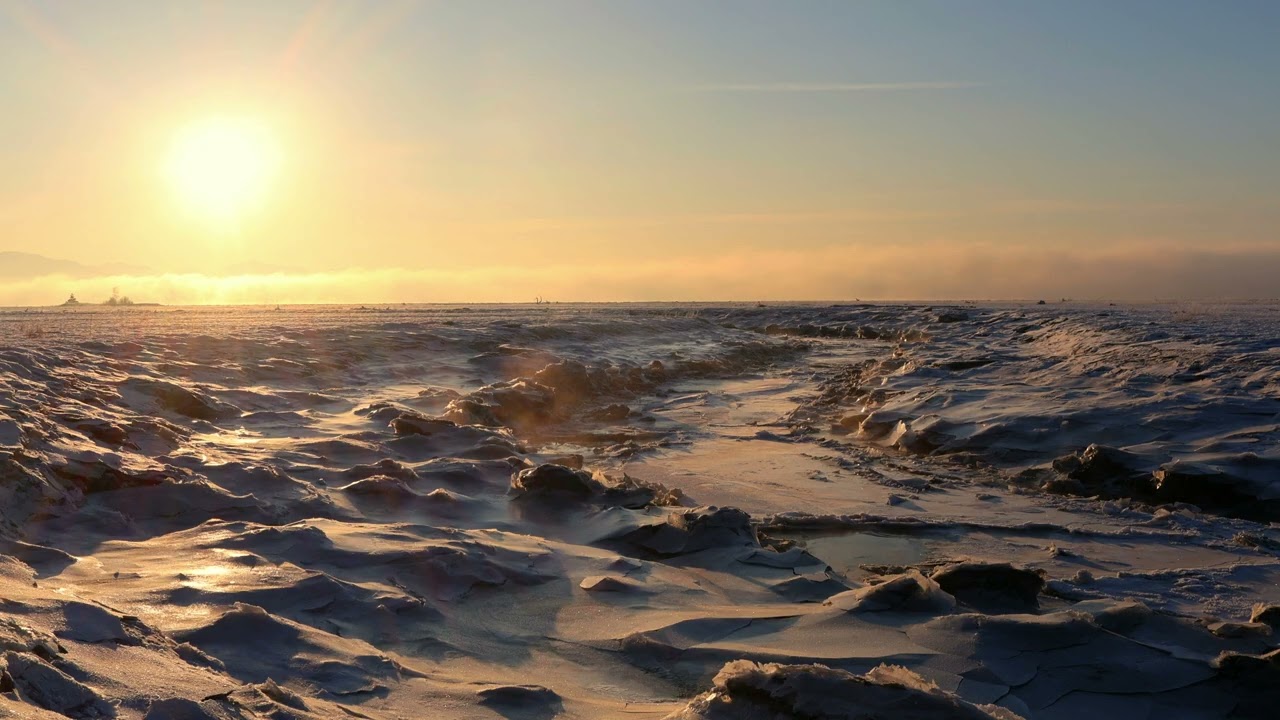 8 Hours of Ice Fractures at a Calming Alaskan Creek