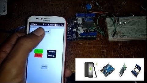 Encender led con arduino y Bluetooth HC-05 -06 o Bluetooth shield usando Android y Appinventor.