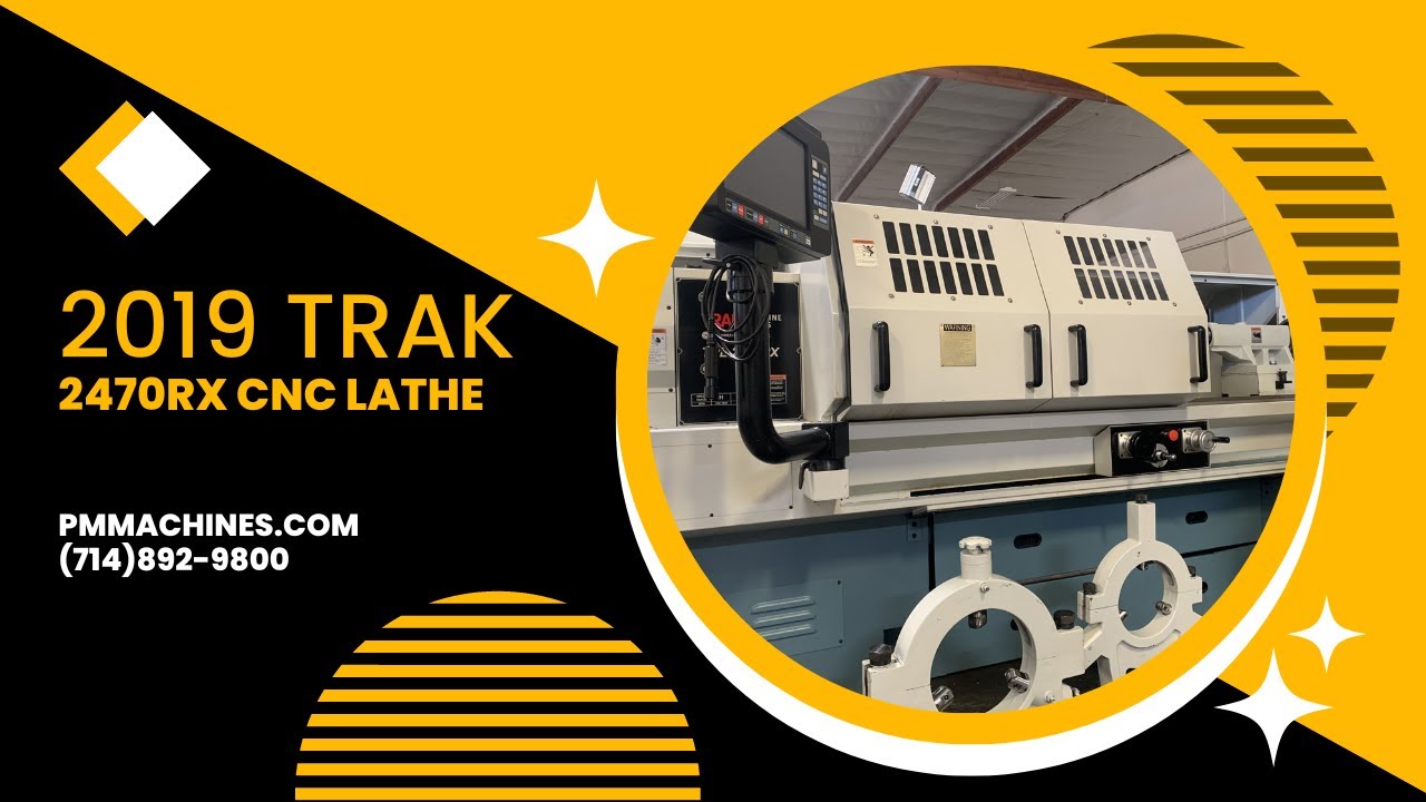 2019 SOUTHWESTERN INDUSTRIES TRAK 2470RX CNC LATHE