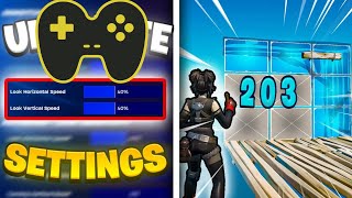 *NEW* BEST Controller Settings For Fortnite season3! (PS4/PS5/Xbox/PC)