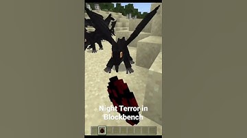 Minecraft Entity Wizard Night Terror #minecraft #blockbench