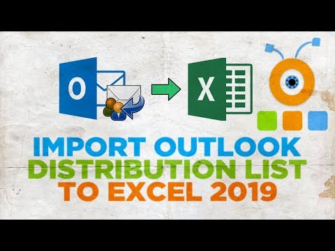Video: Bagaimana cara menyimpan daftar distribusi Outlook?