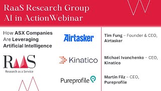 RaaS Research Group Webinar - AI in Action