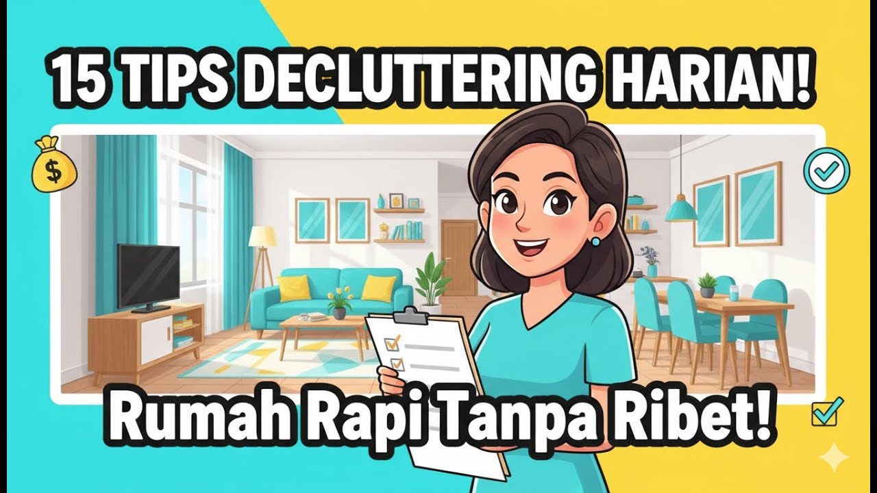 15 Tips Decluttering Harian agar Rumah Selalu Rapi Tanpa Ribet!