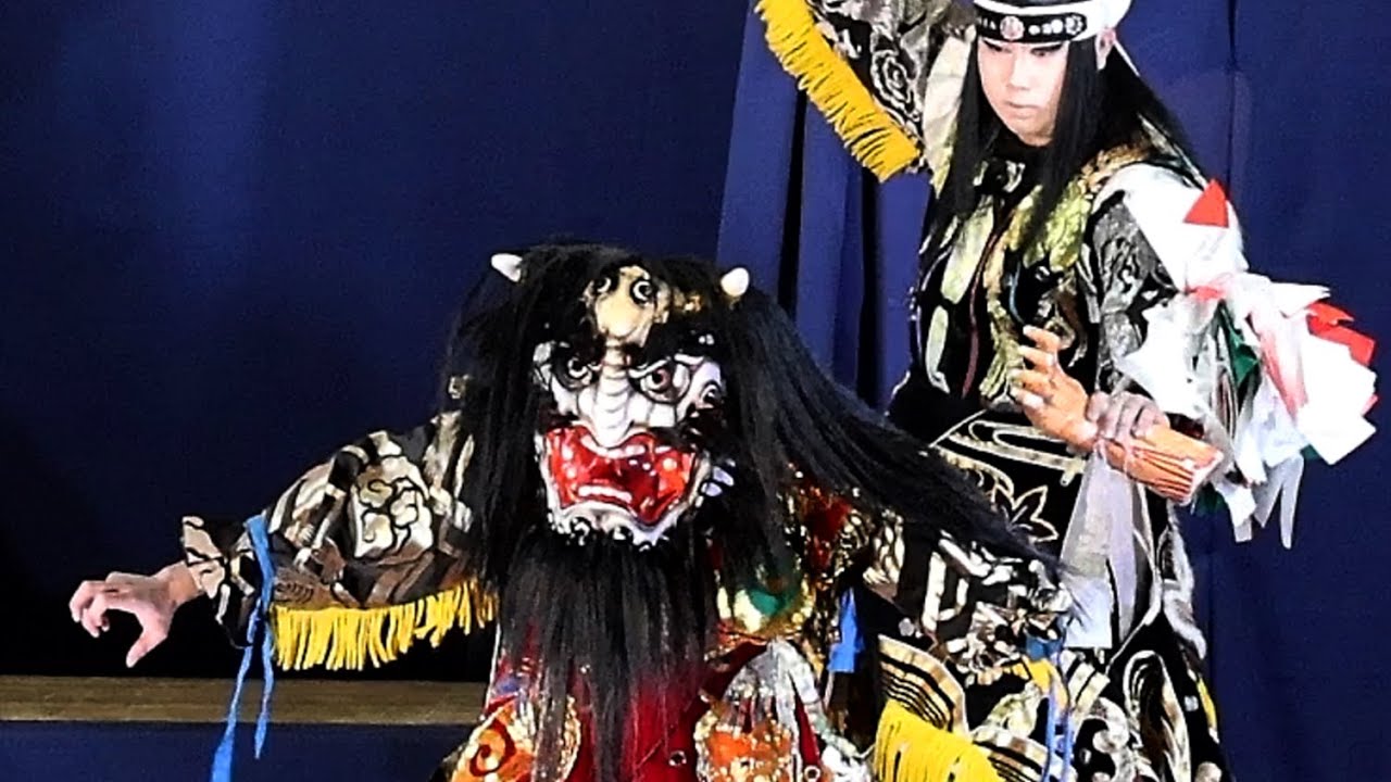 Hiroshima Miyoshi Kagura [Return Bridge] #Yokotani Kagura Troupe