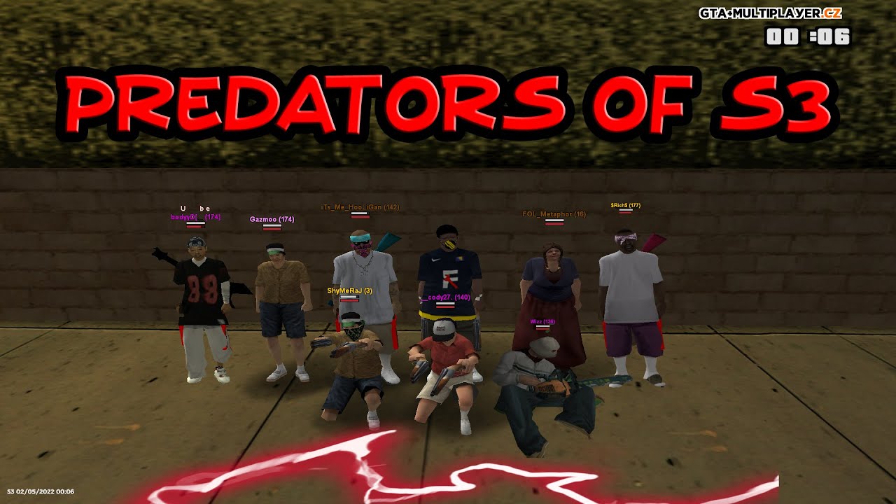 Predators Of S3 - SAMP WTLS Movie