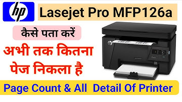 How To Test Print Out in HP Laserjet MFP M126a Printer | Tips and Solution