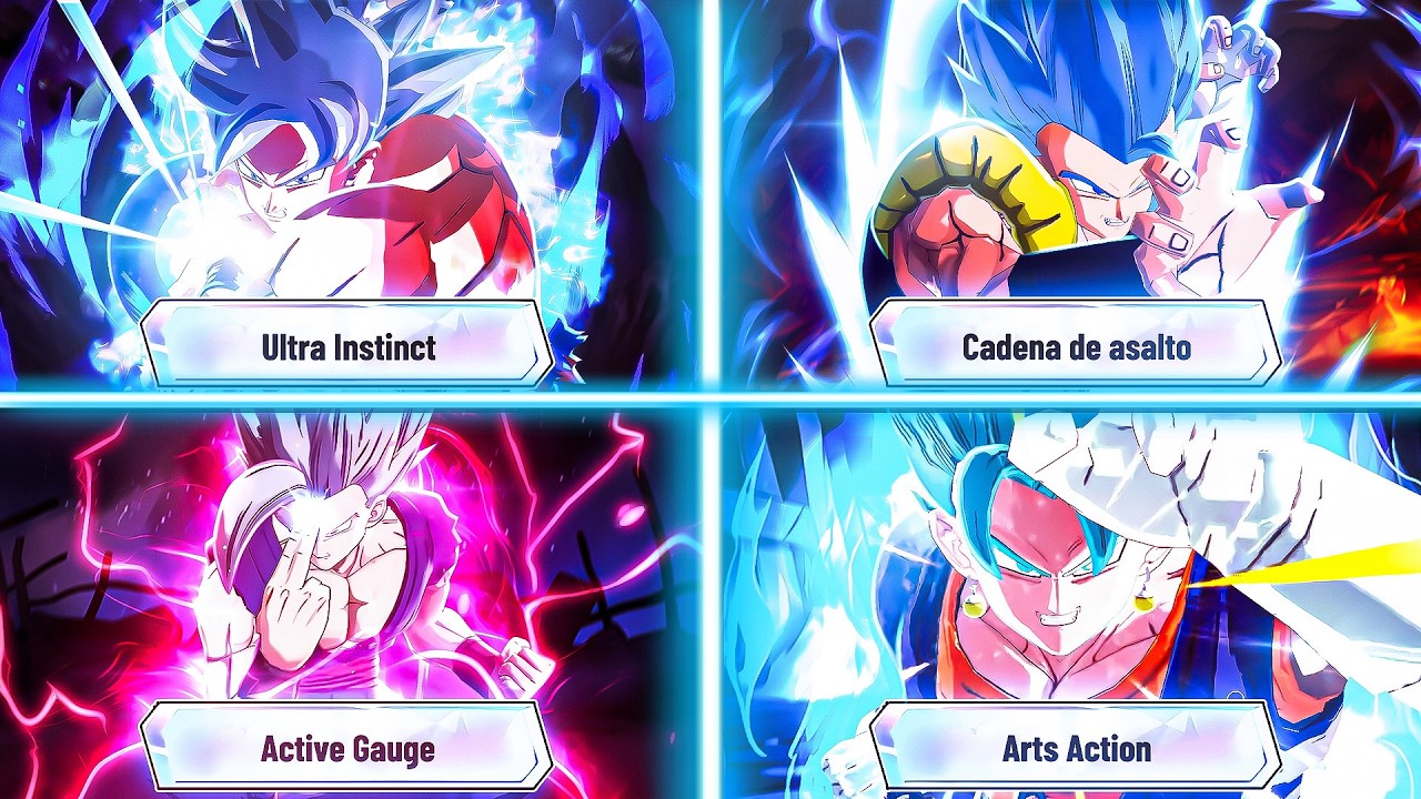 USANDO TODAS LAS ULTRA HABILIDADES EN DRAGON BALL LEGENDS