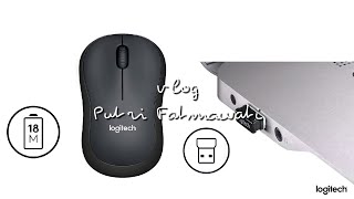 Logitech M221 Silent Wireless Mouse Unboxing