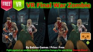 VR Final War zombie - VF FPS fight against zombies save the civilians in the hospital and survive. screenshot 2