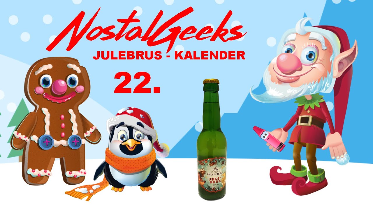 NostalGeeks Julebruskalender - 22 - Grimstad Brusfabrikk Julebrus - YouTube