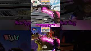 New Legendary Purifier Heat Ray in Day &amp; Night View #codm #codmshorts #codmobile