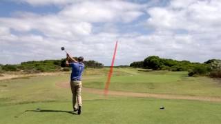 17th Hole Peter Whittle Tee Shot The Links Kennedy Bay