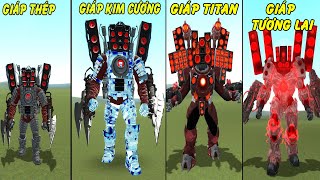 Gmod - Tổng hợp những Bộ Giáp mạnh nhất của Super Titan Speakerman |GHTG