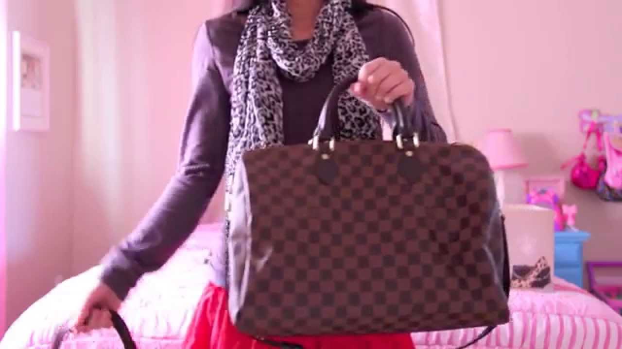 Louis Vuitton Neverfull Mm Vs Speedy Band - Speedy 25