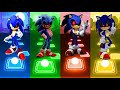 Sonic Exe vs Sonic Exe vs Sonic Exe vs Sonic Exe - Tiles Hop EDM Rush!