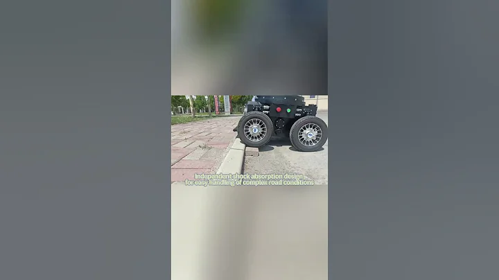 4 Wheel independent drive explosion proof wheel chassis #robotchassis #chassis#robot