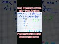 If a=2, b=3 and ab=6 then find the value of a^2 + b^2 +ab ? Please give the right option #mathstrick