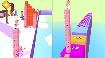 Cube surfer - All levels gameplay  #16-20