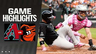 D-backs vs. Orioles Game Highlights (5\/12\/24) | MLB Highlights
