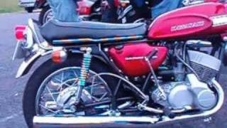 Pauls Kawasaki 500H1 to Hunterville