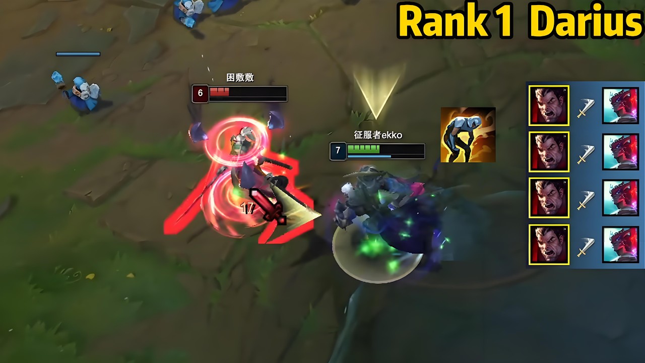 Rank 1 Darius: Exhaust Darius is Just TOO STRONG!