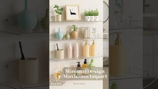 How to Save Space & Elevate Your Decor?  #storagesolutions #homedecor
