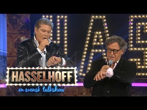 The Hoff vs Körberg - Hålla ton | Hasselhoff En Svensk Talkshow