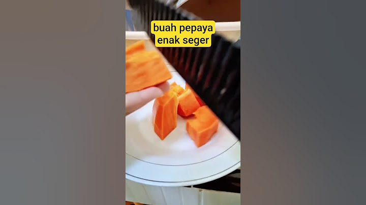 Mantap & Segar untuk Buka Puasa, Pepaya Memang Terbaik!