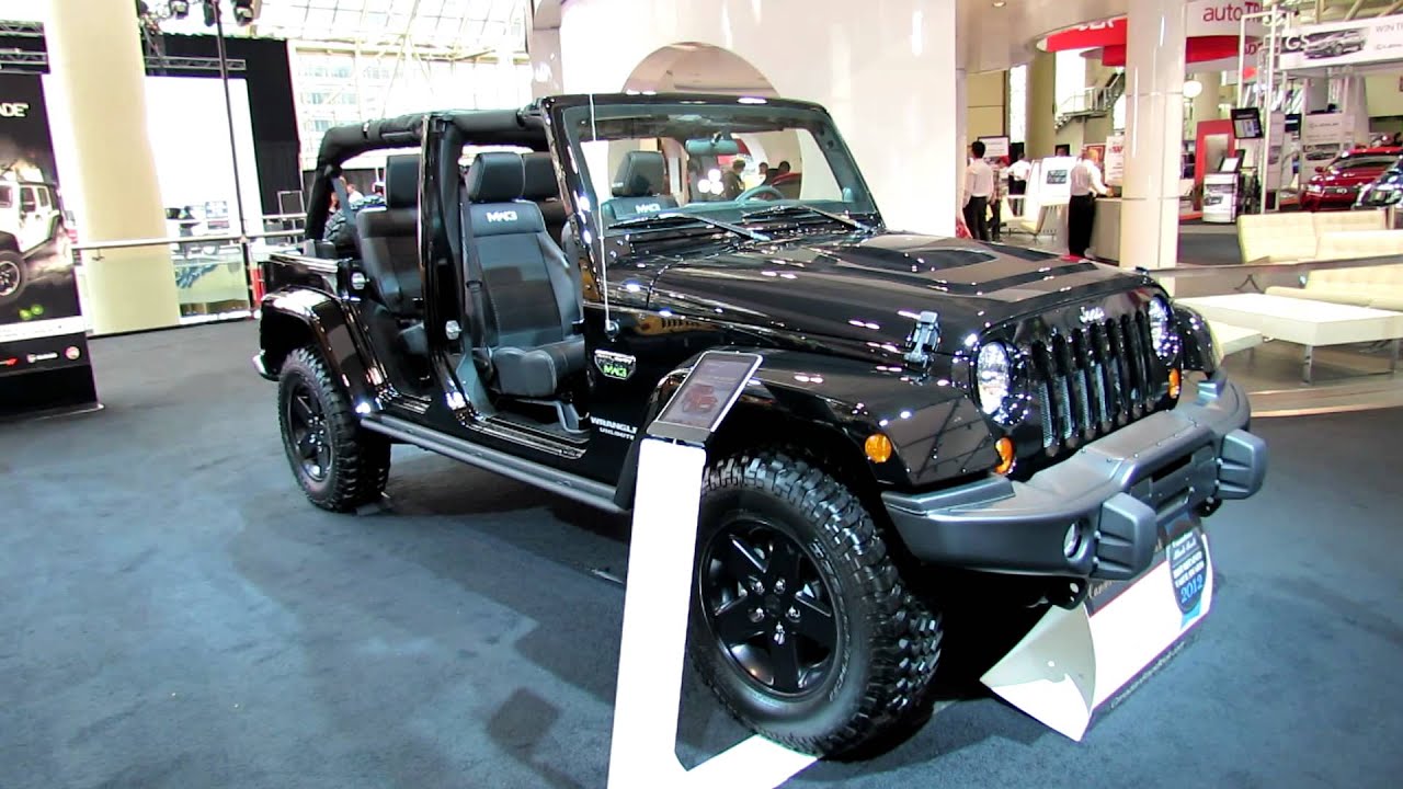 2012 Jeep Wrangler Unlimited - Call Of Duty Mw3 Edition At 2012 Toronto  Auto Show - Cia - Youtube