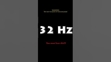 32 Hz_Sine wave #shorts
