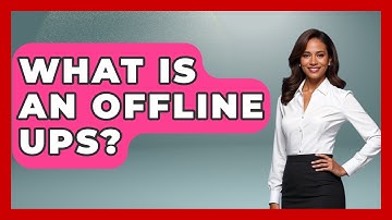 What Is An Offline UPS? - Your Computer Companion