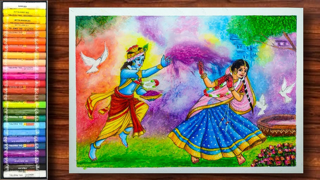 HD Radha Krishna Holi Images 2023 Wallpapers Free Download - Bhakti Photos