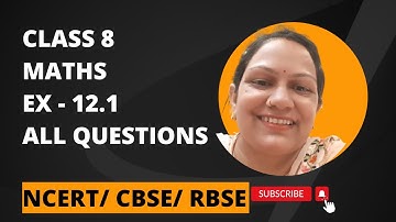 Exponents and Powers || Complete Exercise 12.1 || Class 8 Maths || NCERT CBSE RBSE || Important
