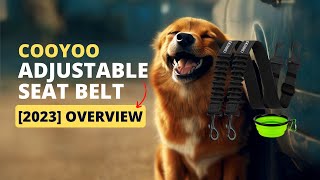 COOYOO Adjustable Pet Seat Belt Overview! - 🐶📋🔍