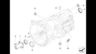 Замена подвесного, муфты и сальников МКПП BMW 530D E60/61