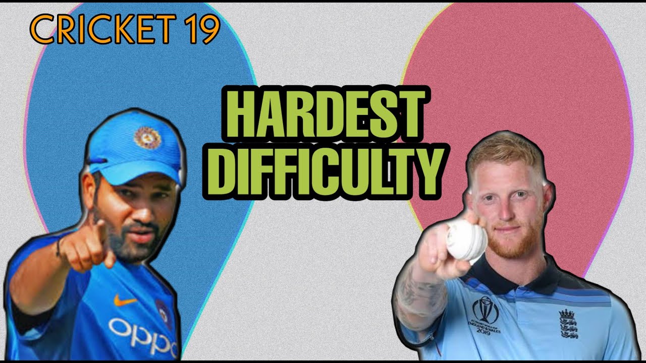 Cricket 19 hardest mode India vs Rajasthan Royals YouTube