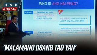 Trillanes: 'Ang Hai Peng' has no birth certificate, fake TIN, same birthday as Jaime Cruz | ANC