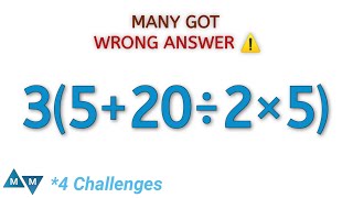 4 Tricky Maths Expressions‼️ | can you solve them ❓