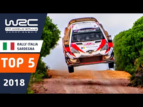 WRC Rally Italia Sardegna 2018 - TOP 5 HIGHLIGHTS